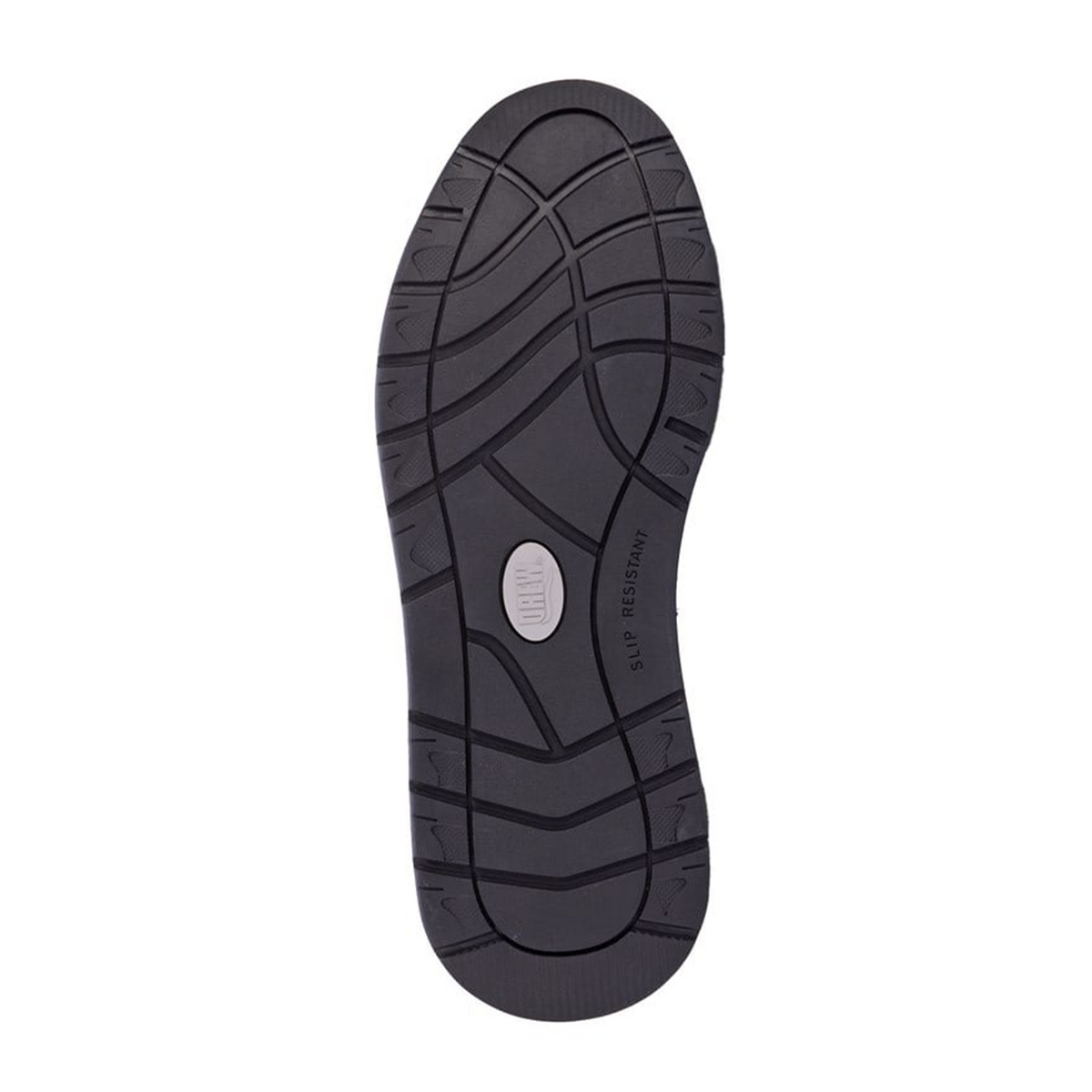 Drew Caleb Slip On Walking Shoe (Men) - Black Leather Dress-Casual - Lace Ups - The Heel Shoe Fitters