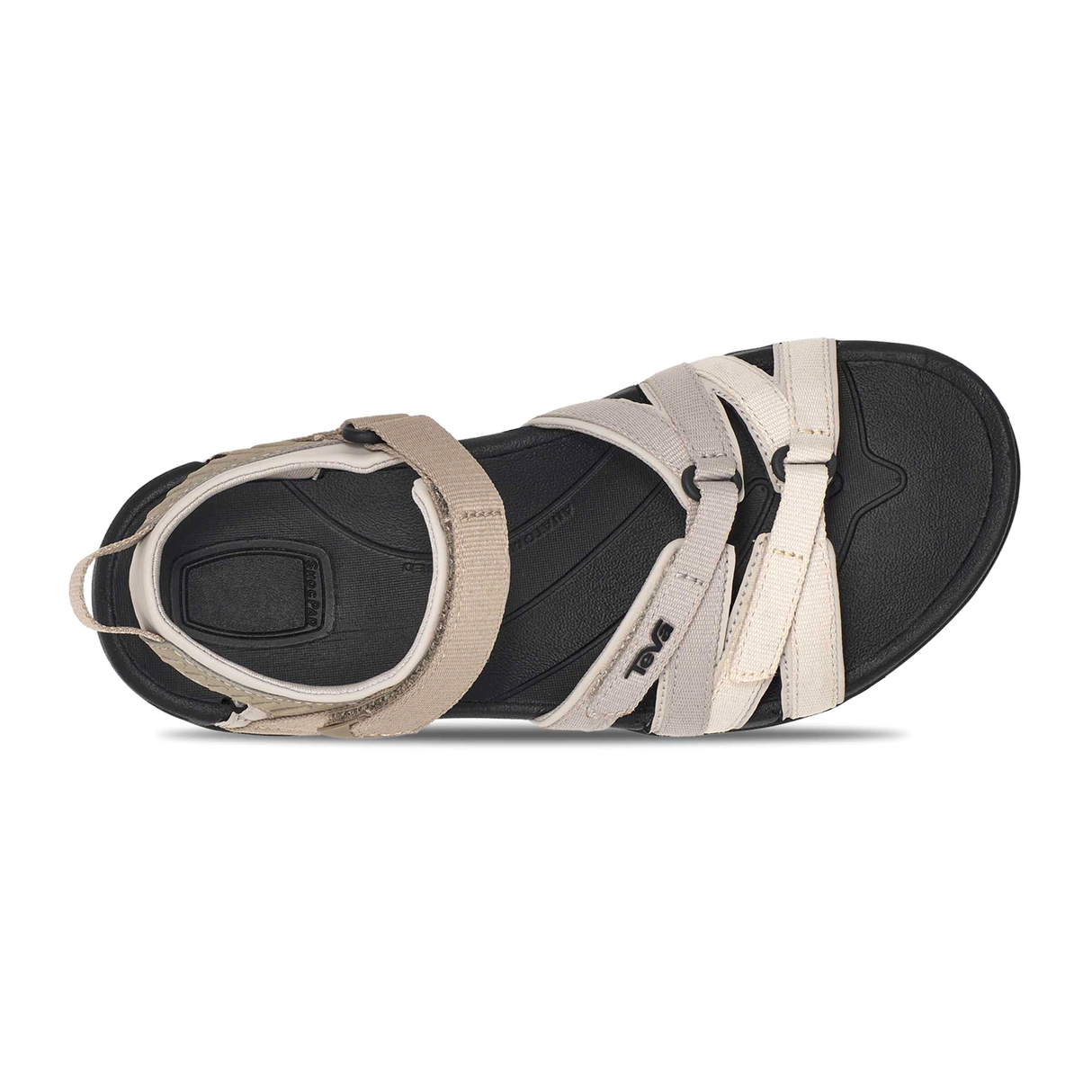 Teva Tirra Active Sandal (Women) - Black/Birch Multi Sandal - Active - The Heel Shoe Fitters
