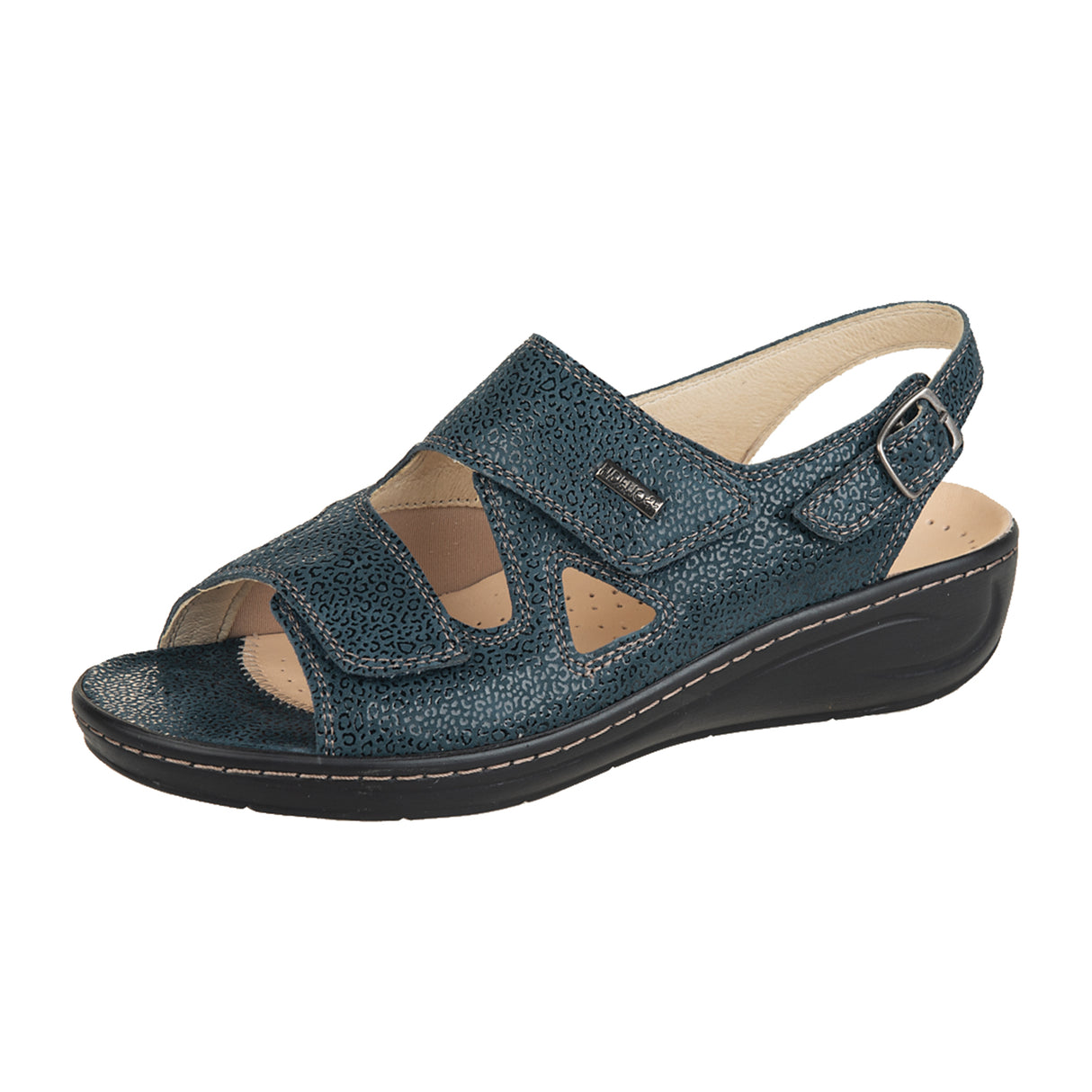 Fidelio Vienna Backstrap Sandal (Women) - Marine Theo Sandal - Backstrap - The Heel Shoe Fitters