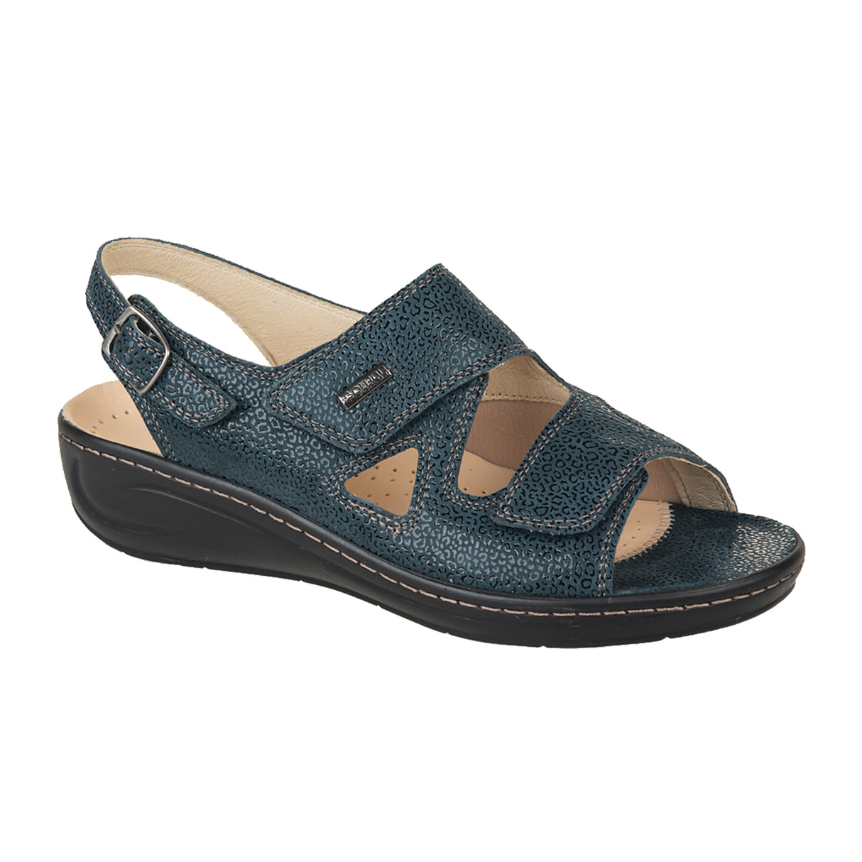 Fidelio Vienna Backstrap Sandal (Women) - Marine Theo Sandal - Backstrap - The Heel Shoe Fitters