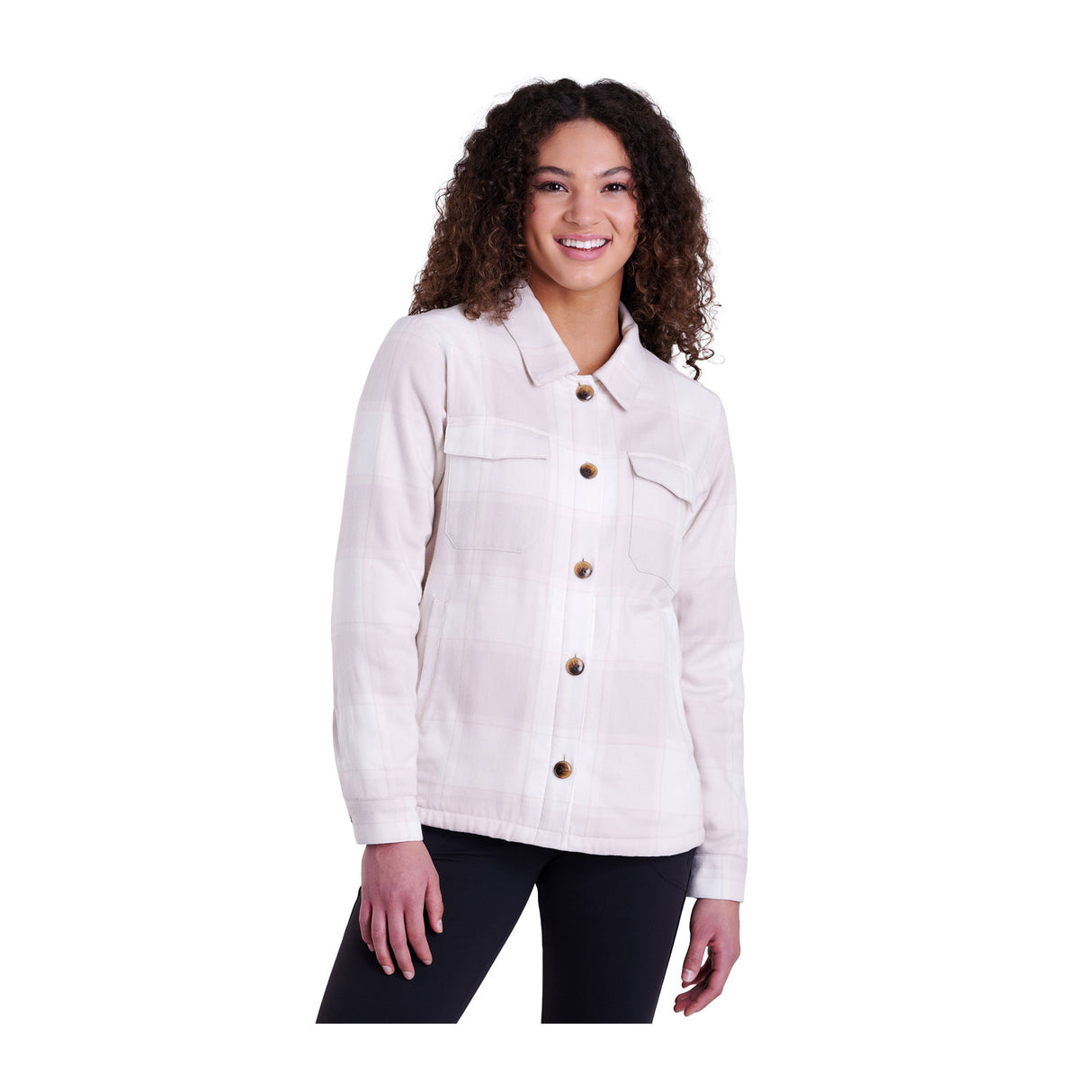 Kuhl Ember Shirtjak (Women) - Stone Apparel - Top - Long Sleeve - The Heel Shoe Fitters