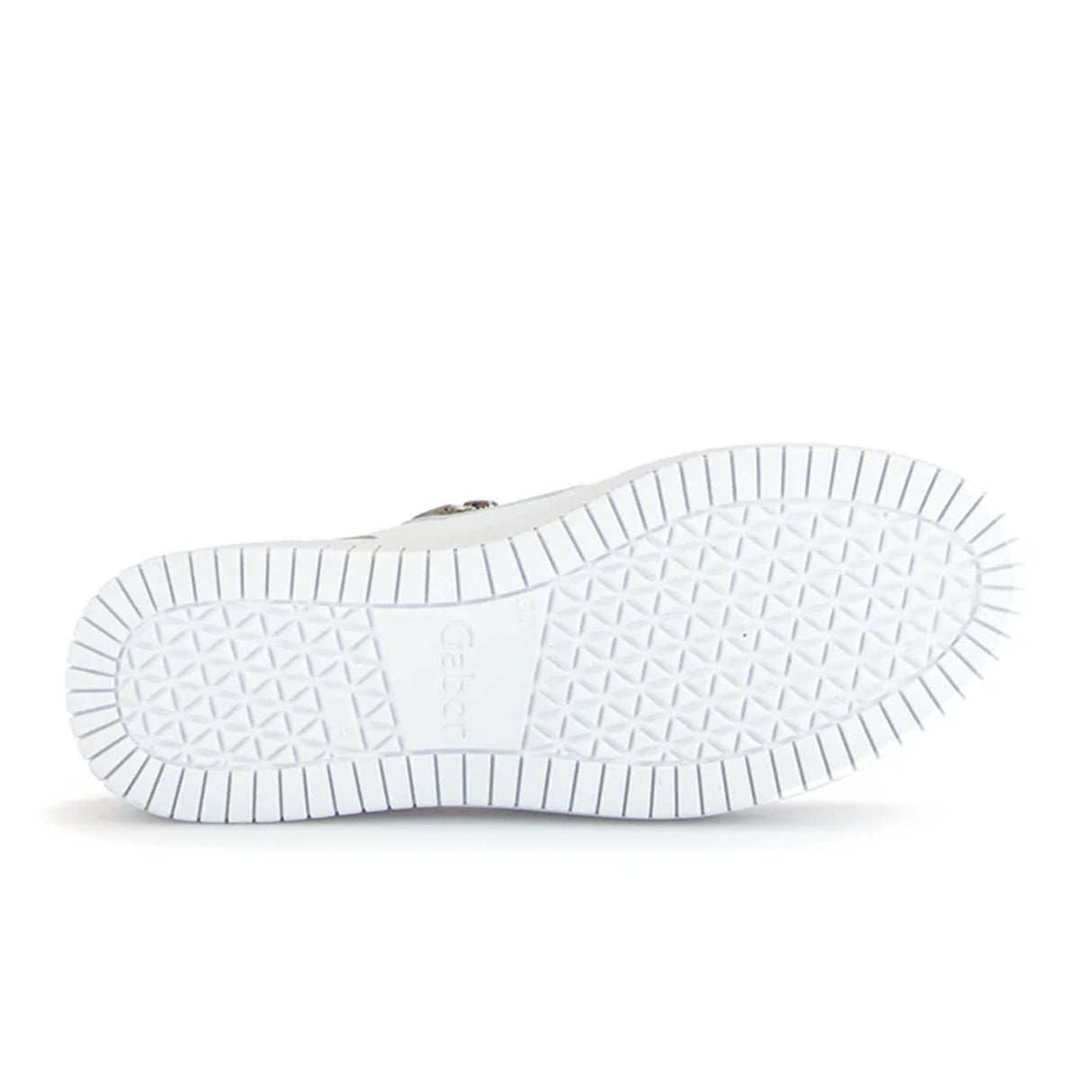 Gabor 233 Double Zip Sneaker (Women) - Marmor Metweiss/Grau Athletic - Casual - Lace Up - The Heel Shoe Fitters