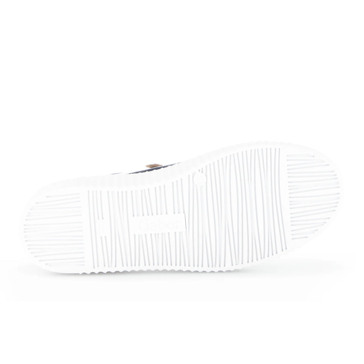 Gabor 330 Double Zip Sneaker (Women) - White/Marine Lion Athletic - Casual - Lace Up - The Heel Shoe Fitters