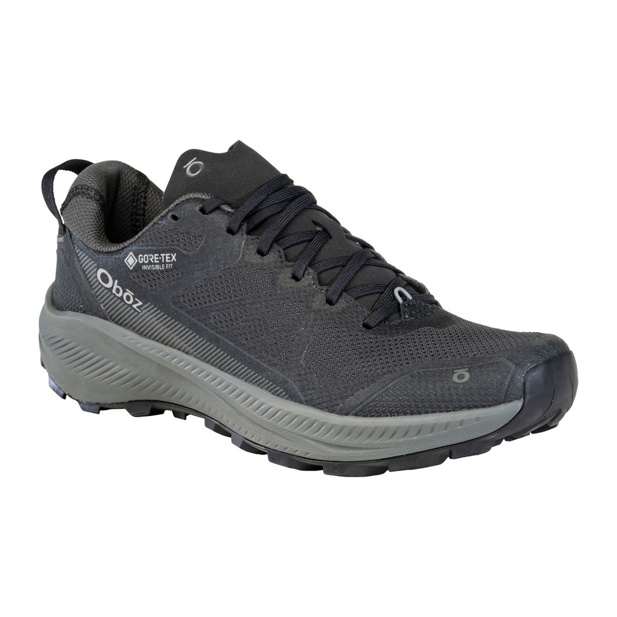 Oboz Katabatic LT Low GTX Hiking Shoe (Men) - Black Sea Hiking - Low - The Heel Shoe Fitters