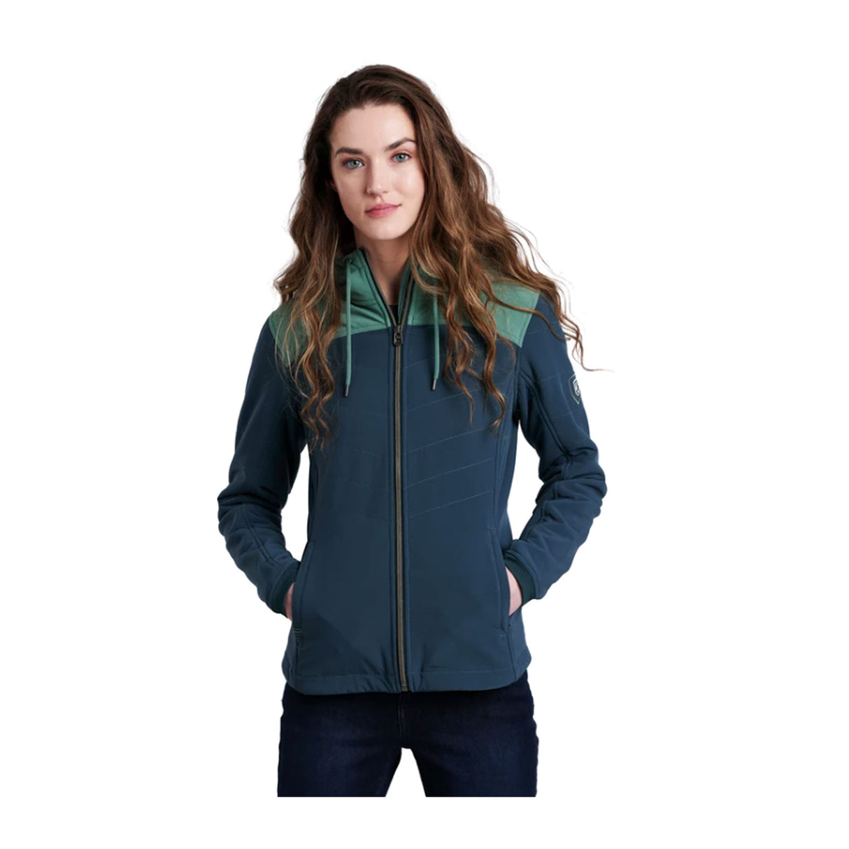 Kuhl Aero Fleece Hoody (Women) - Wildwood/Evergreen Apparel - Jacket - Lightweight - The Heel Shoe Fitters