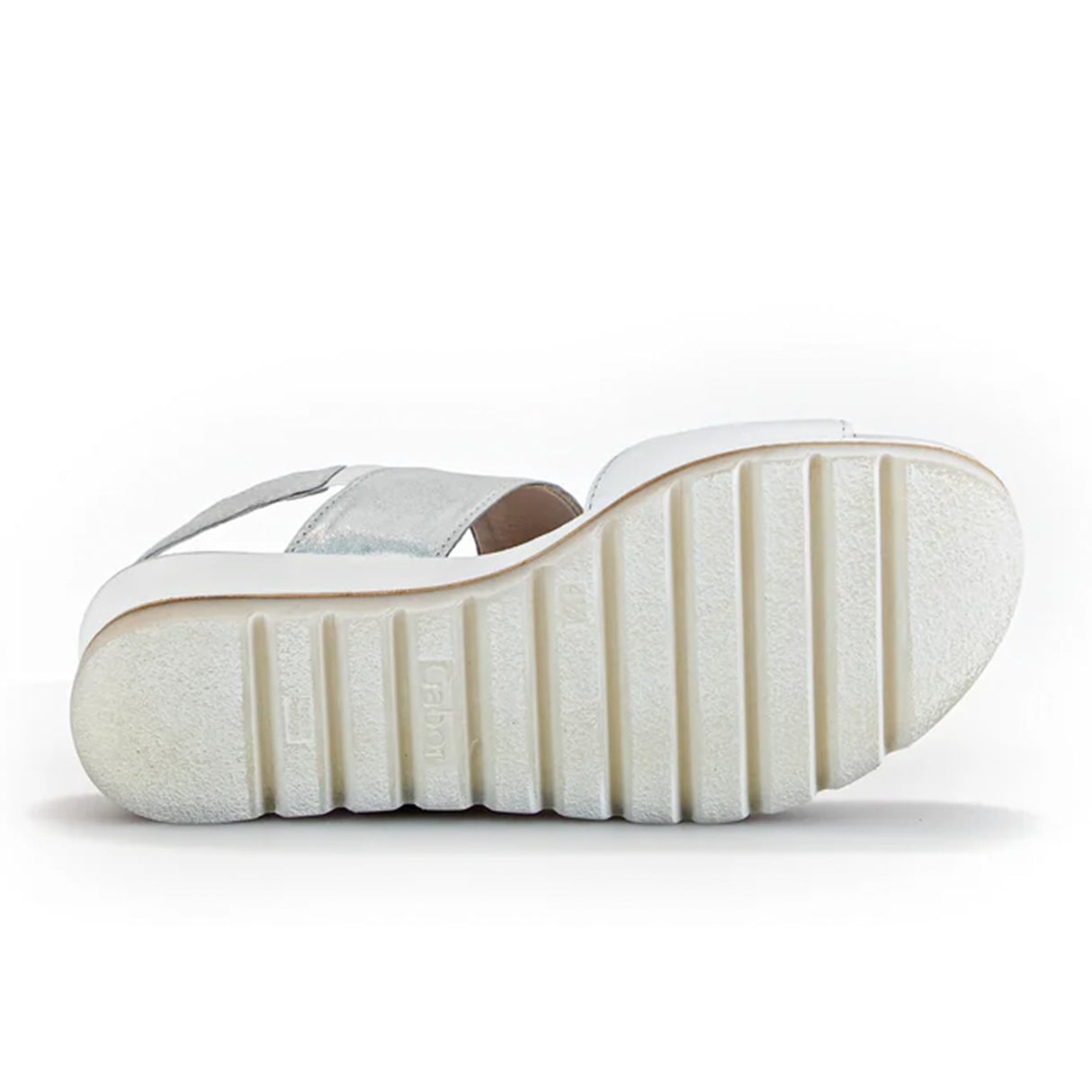 Gabor 645 Platform Wedge Sandal (Women) - Weiss/Ice Nappa Sandal - Heel/Wedge - The Heel Shoe Fitters