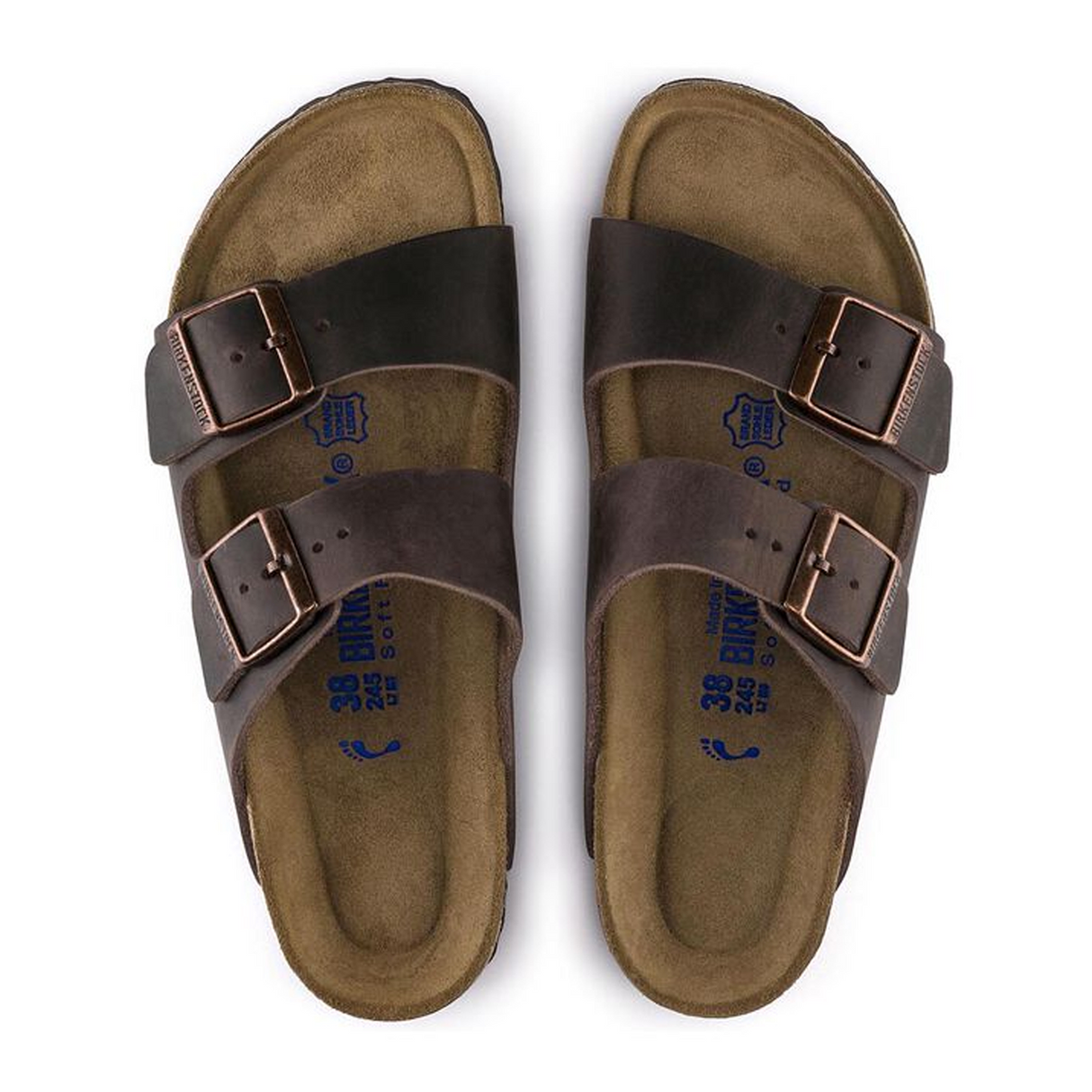 Birkenstock Arizona Soft Footbed Oiled Leather Slide Sandal (Unisex) Sandal - Slide - The Heel Shoe Fitters