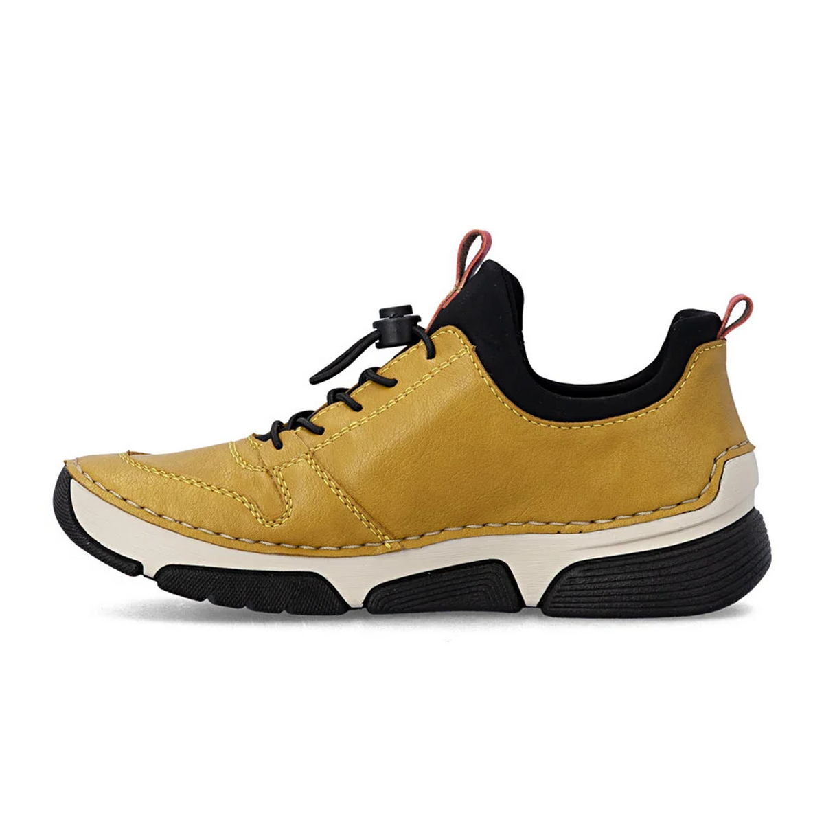 Rieker Angela 45951 Sneaker (Women) - Miele/Schwarz/Flamme