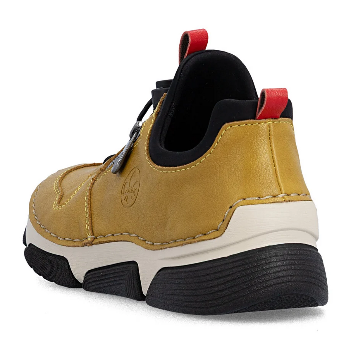 Rieker Angela 45951 Sneaker (Women) - Miele/Schwarz/Flamme