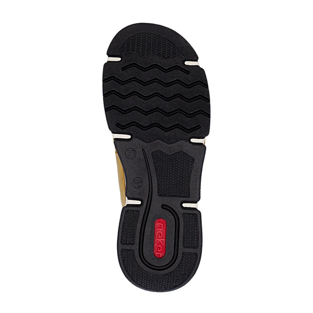 Rieker Angela 45951 Sneaker (Women) - Miele/Schwarz/Flamme