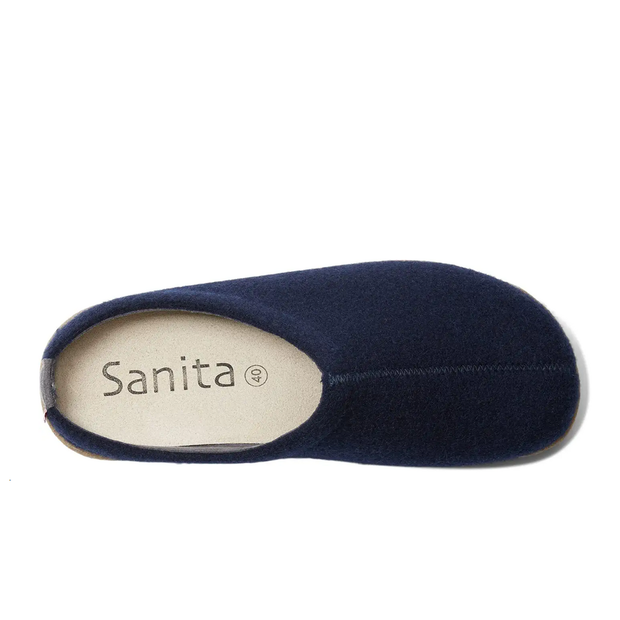 Sanita Lodge Slide Slipper (Unisex) - Navy Dress-Casual - Slipper - The Heel Shoe Fitters