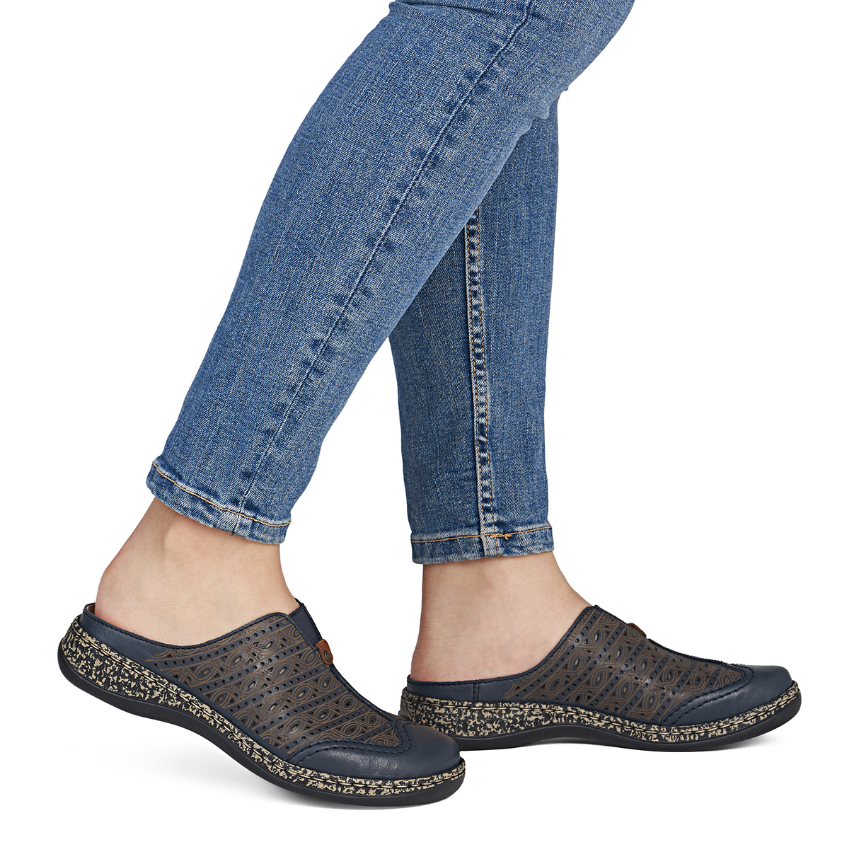 Rieker Daisy 76 Clog (Women) Dress-Casual - Clogs & Mules - The Heel Shoe Fitters