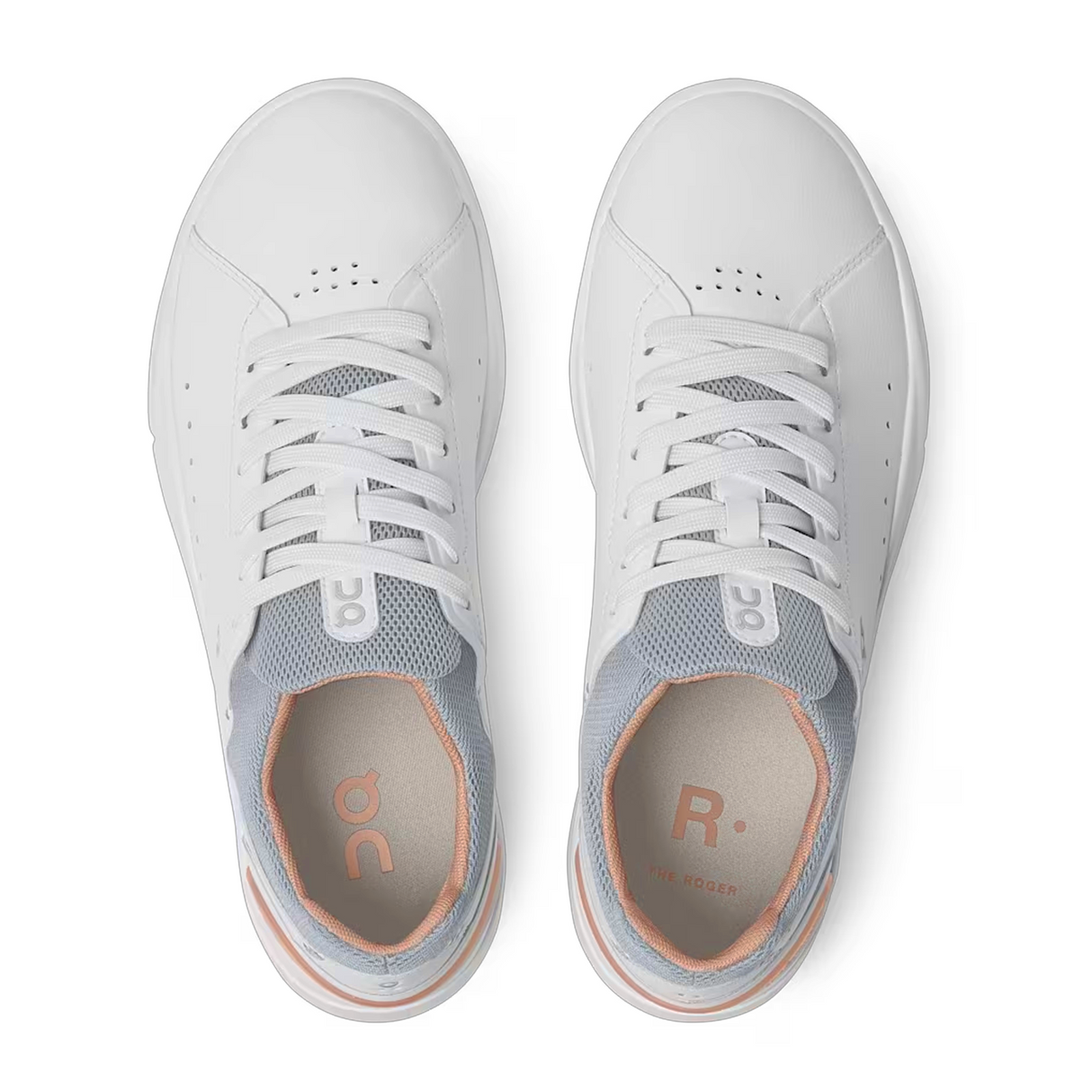 On Running The ROGER Advantage Sneaker (Women) - White/Rose Athletic - Sneakers - The Heel Shoe Fitters
