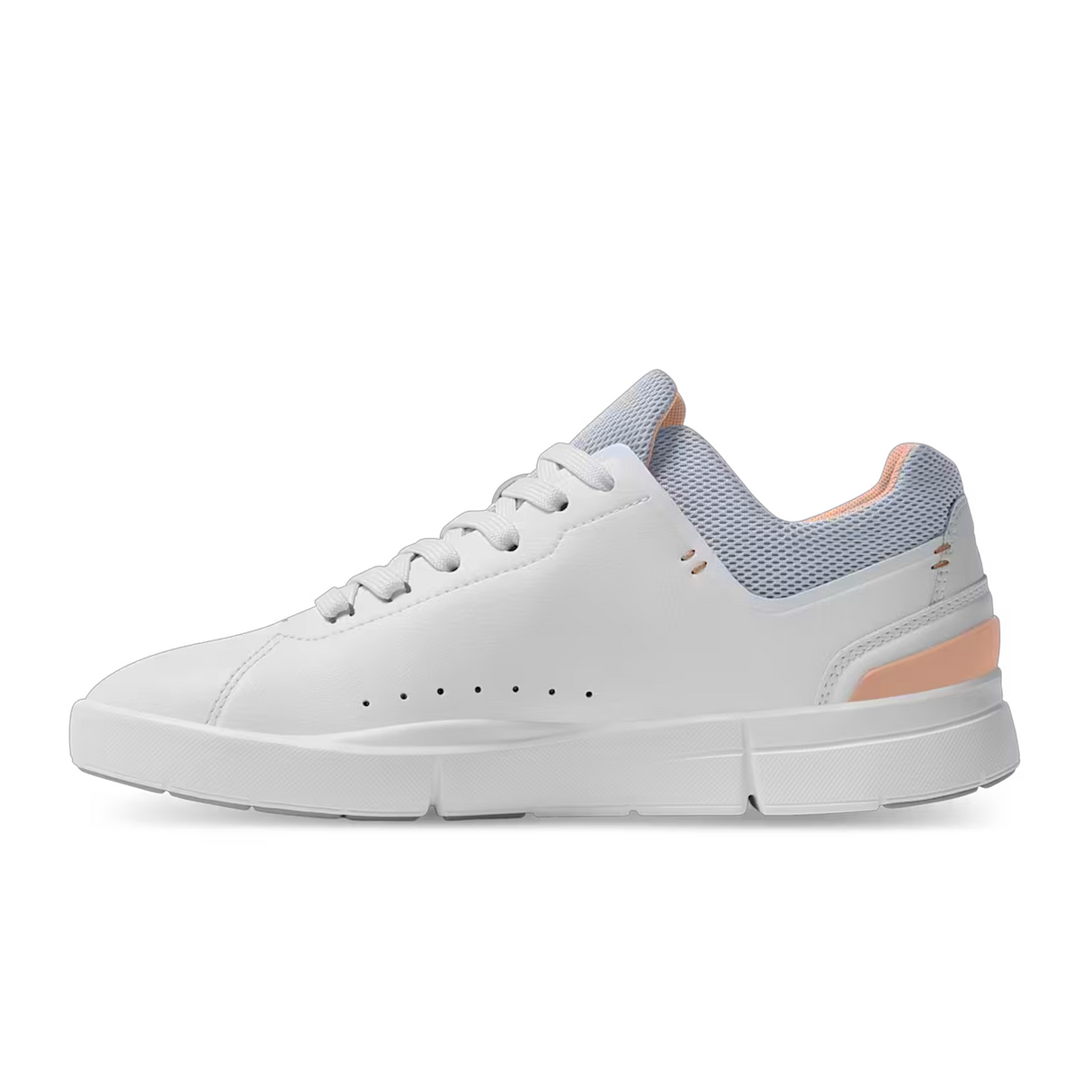 On Running The ROGER Advantage Sneaker (Women) - White/Rose Athletic - Sneakers - The Heel Shoe Fitters