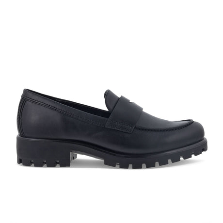 ECCO Modtray Loafer (Women) - Black Dress-Casual - Loafers - The Heel Shoe Fitters