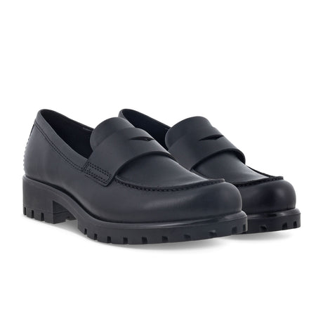 ECCO Modtray Loafer (Women) - Black Dress-Casual - Loafers - The Heel Shoe Fitters