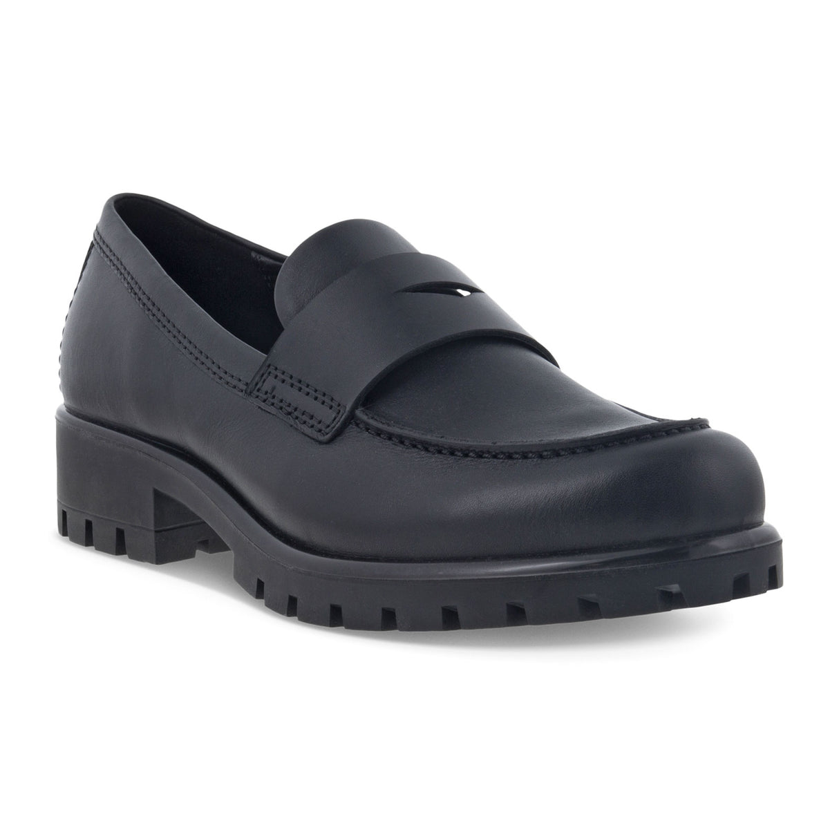 ECCO Modtray Loafer (Women) - Black Dress-Casual - Loafers - The Heel Shoe Fitters