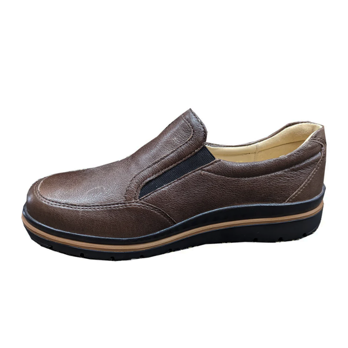Fidelio Namir Slip On (Women) - Brown Leather Dress-Casual - Slip On - The Heel Shoe Fitters