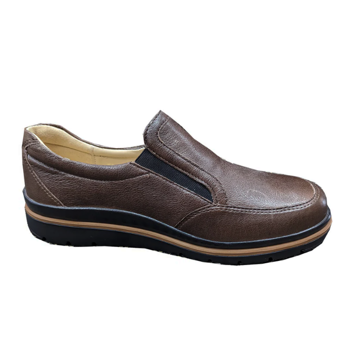 Fidelio Namir Slip On (Women) - Brown Leather Dress-Casual - Slip On - The Heel Shoe Fitters