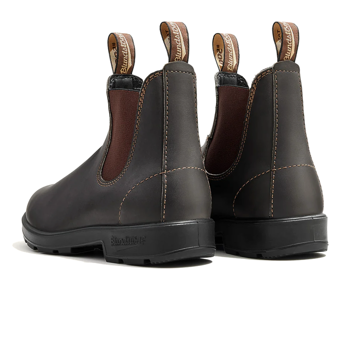 Blundstone Original 500 Chelsea Boot (Unisex) - Stout Brown Boots - Casual - Low - The Heel Shoe Fitters