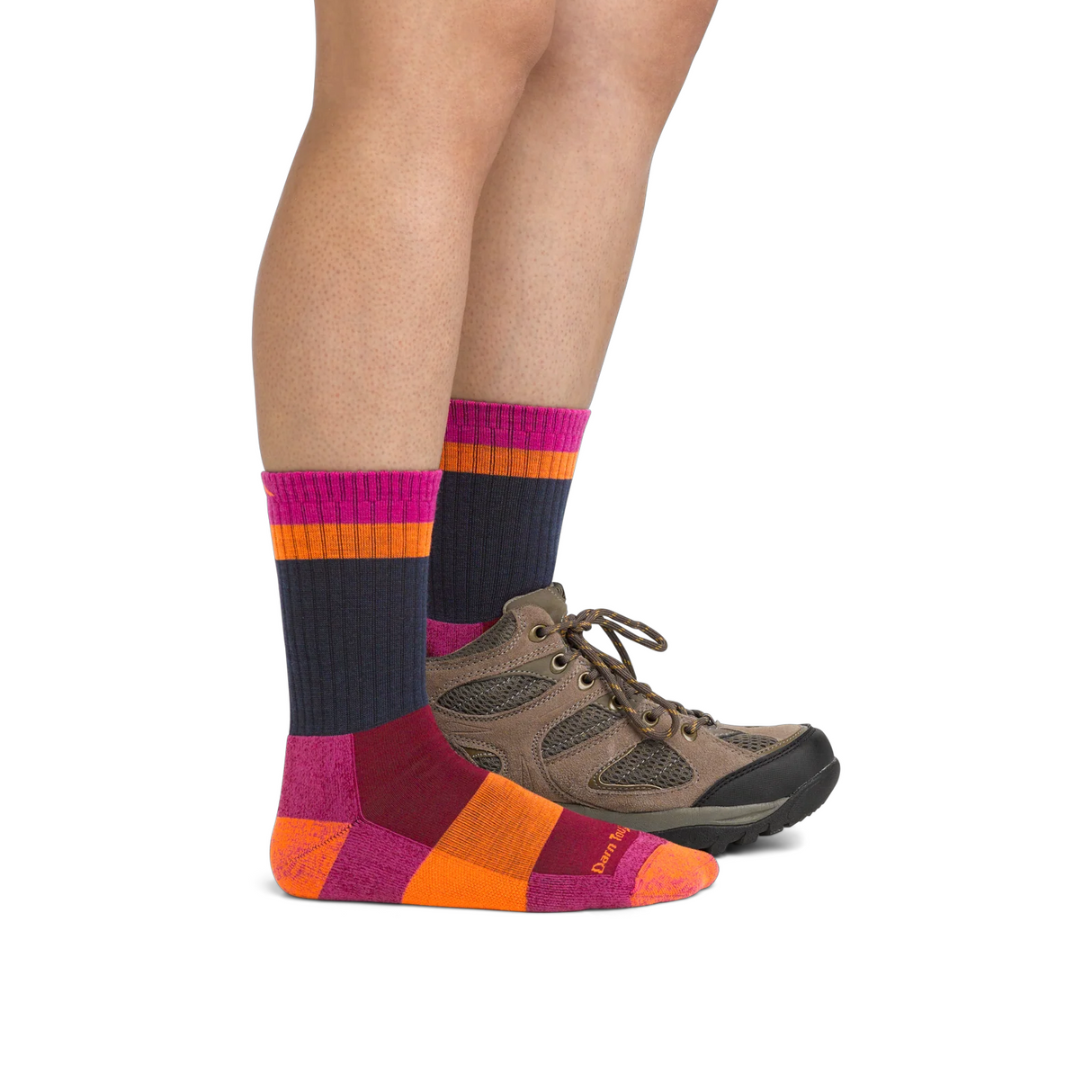 Darn Tough Heady Betty Lightweight Cushion Crew Sock (Women) - Clover Accessories - Socks - Performance - The Heel Shoe Fitters