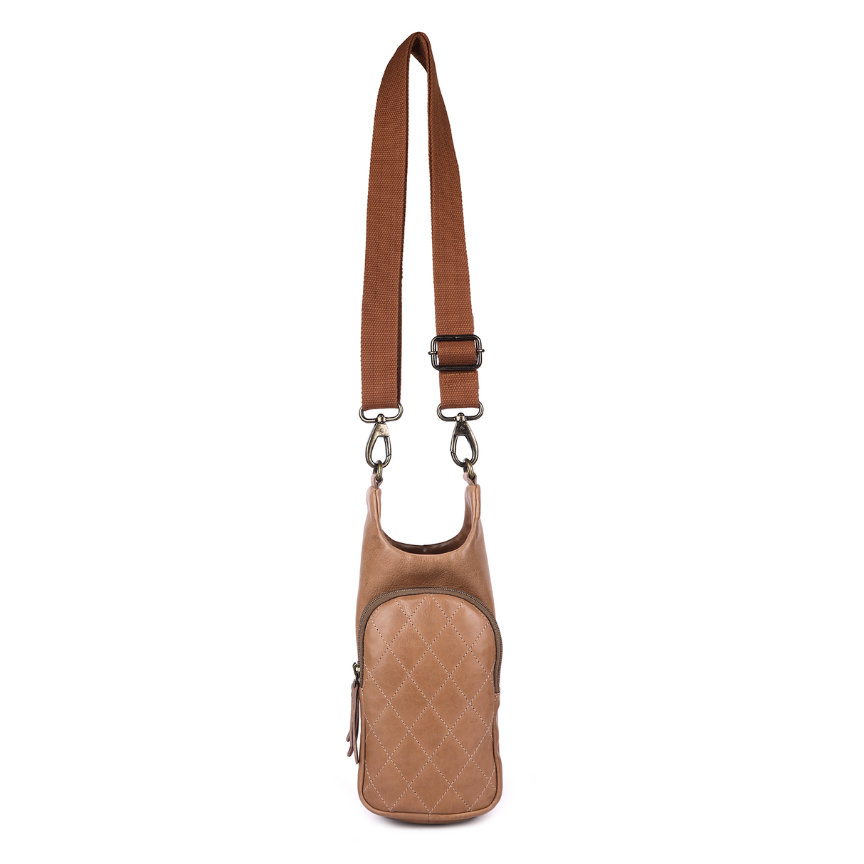 Milo Bottle Bag - Taupe Accessories - Bags - Crossbody - The Heel Shoe Fitters