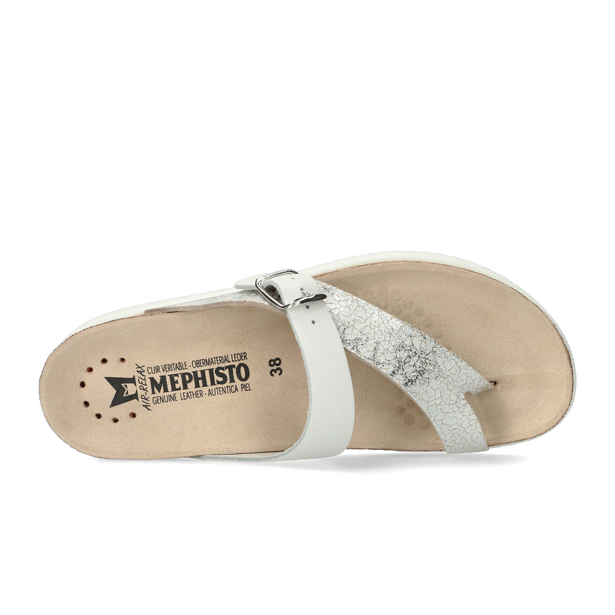 Mephisto Helen Mix Sandal (Women) - Silver Graal Sandal - Slide - The Heel Shoe Fitters