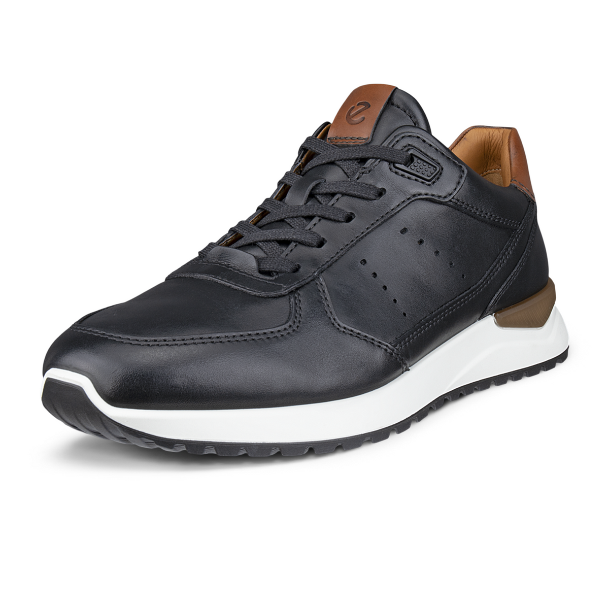 ECCO ASTIR NEO Dress Sneaker (Men) - Black/Mink