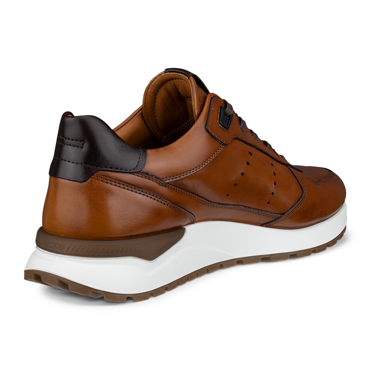 ECCO ASTIR NEO Dress Sneaker (Men) - Saddle/Cocoa Brown