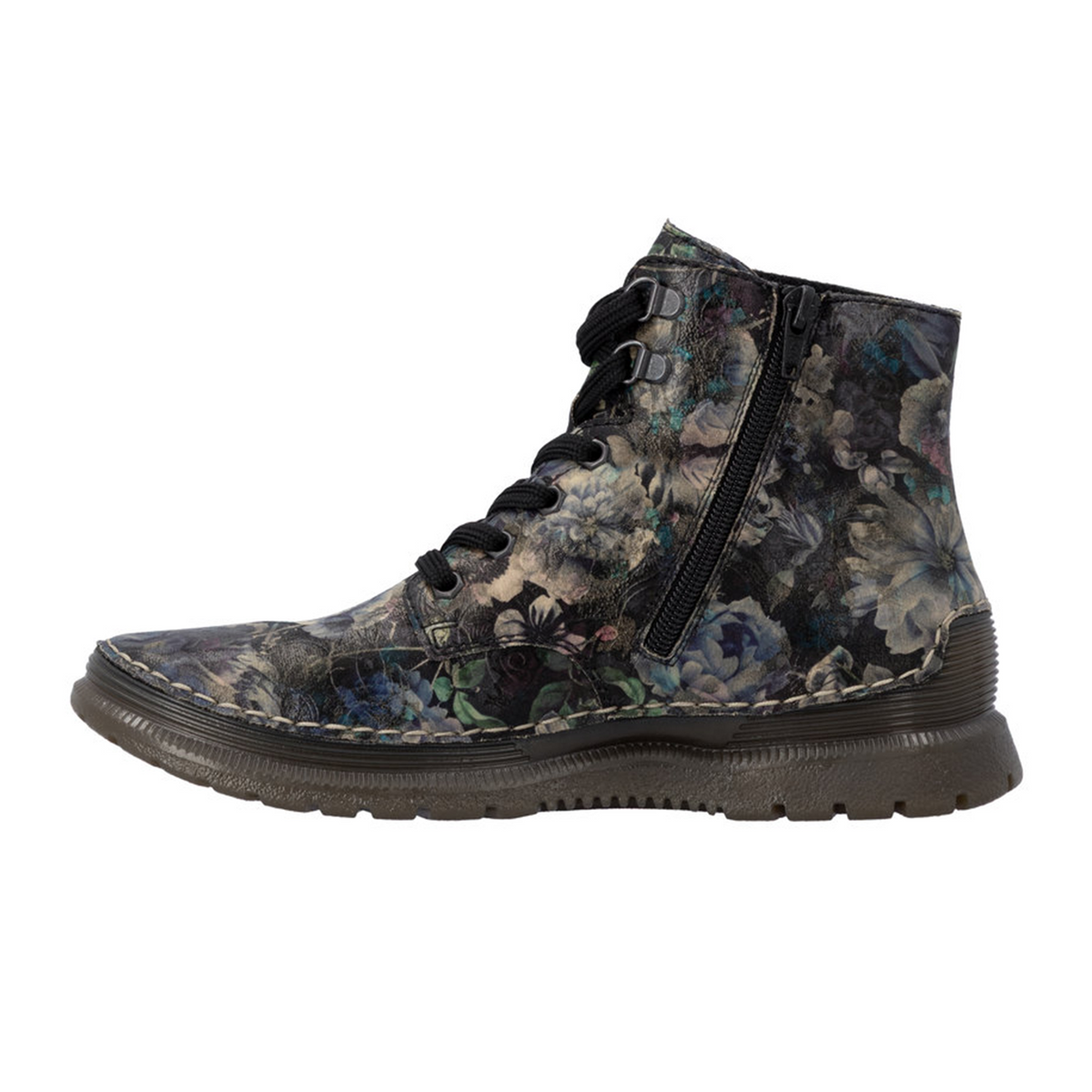 Rieker Angela 536312 Sneaker (Women) - Schwarz Pastell/Antik