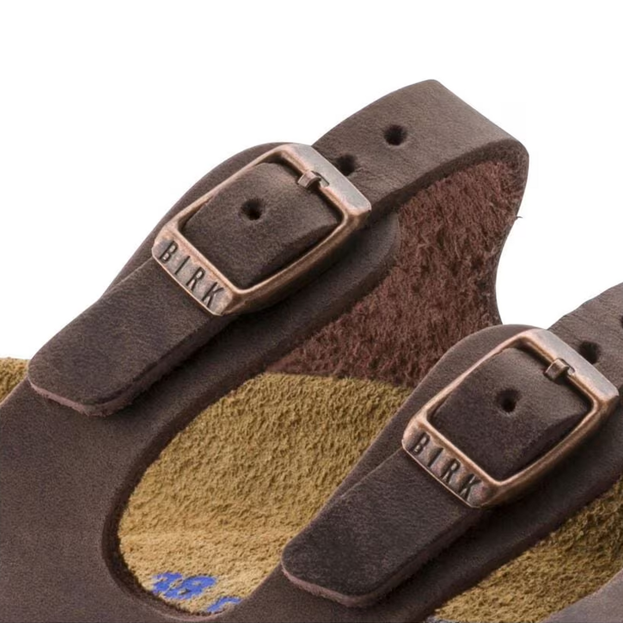 Birkenstock Florida Soft Footbed Slide Sandal (Women) - Habana Oiled Leather Sandal - Slide - The Heel Shoe Fitters
