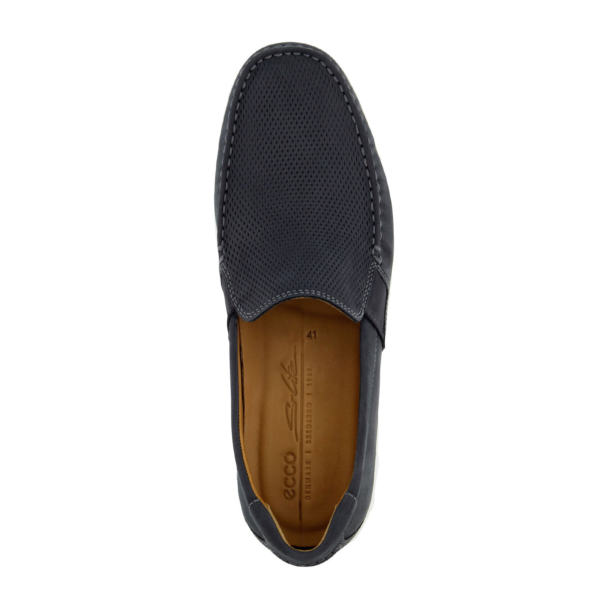 ECCO S Lite Moc Slip On (Men) - Black/Black Dress-Casual - Slip On - The Heel Shoe Fitters