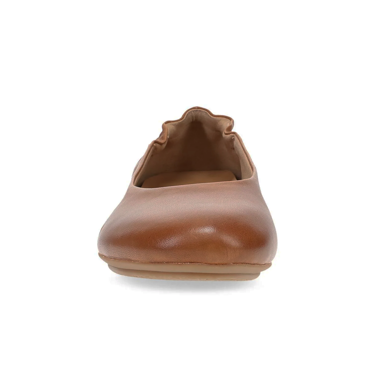 Dansko Mollie Flat (Women) - Luggage Nappa Dress-Casual - Flat - The Heel Shoe Fitters