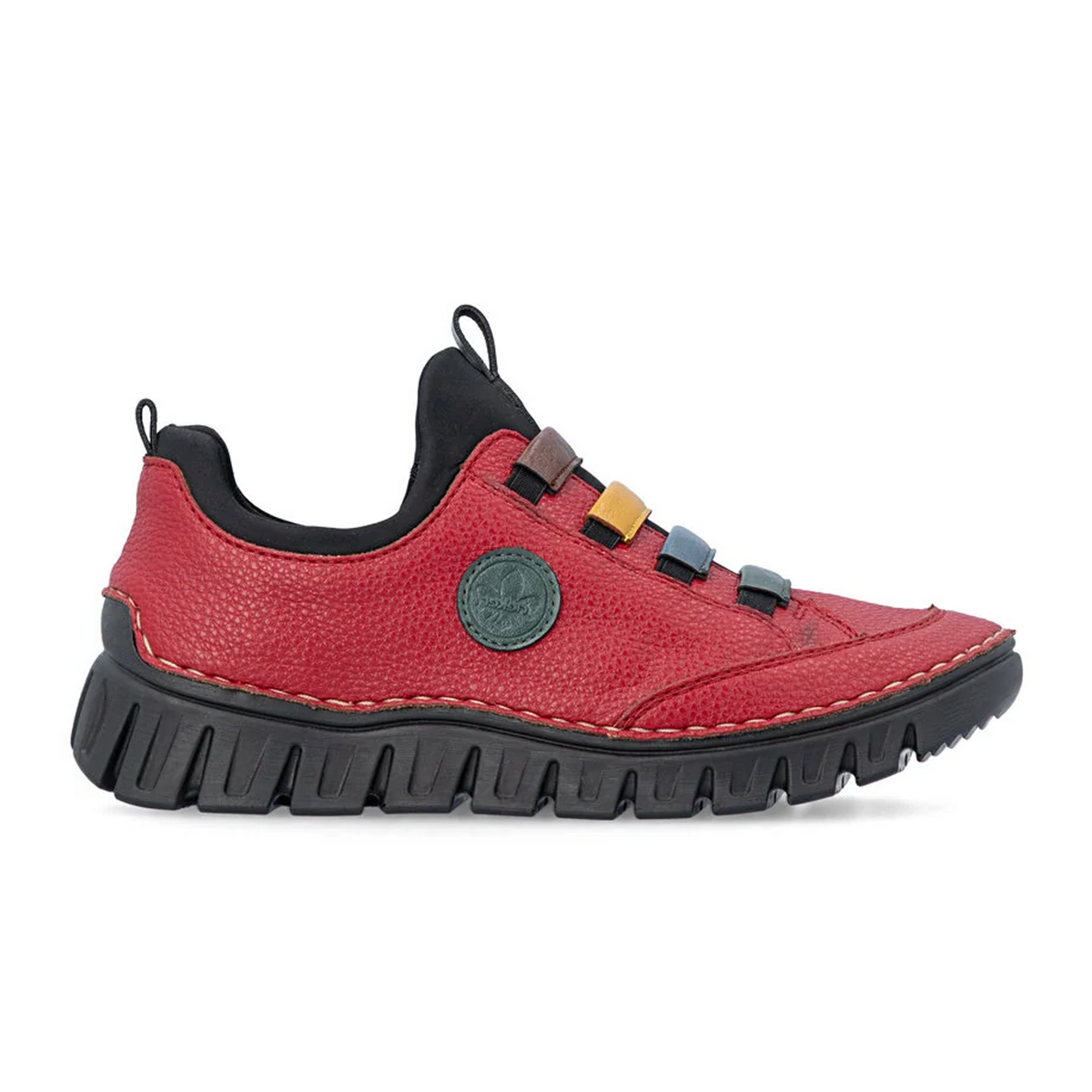 Rieker Angela 57550 Sneaker (Women) - Rot/Peacock/Royal