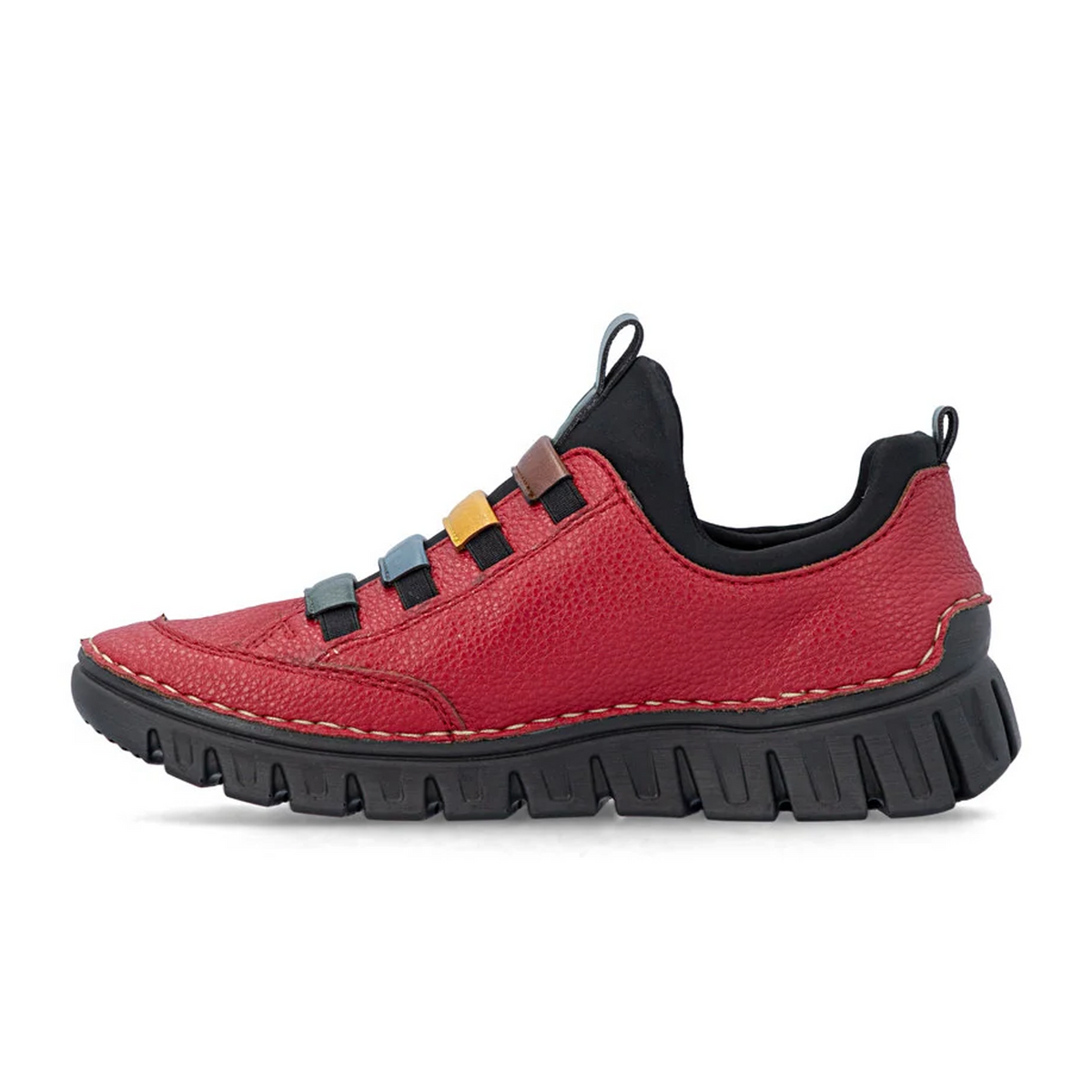Rieker Angela 57550 Sneaker (Women) - Rot/Peacock/Royal