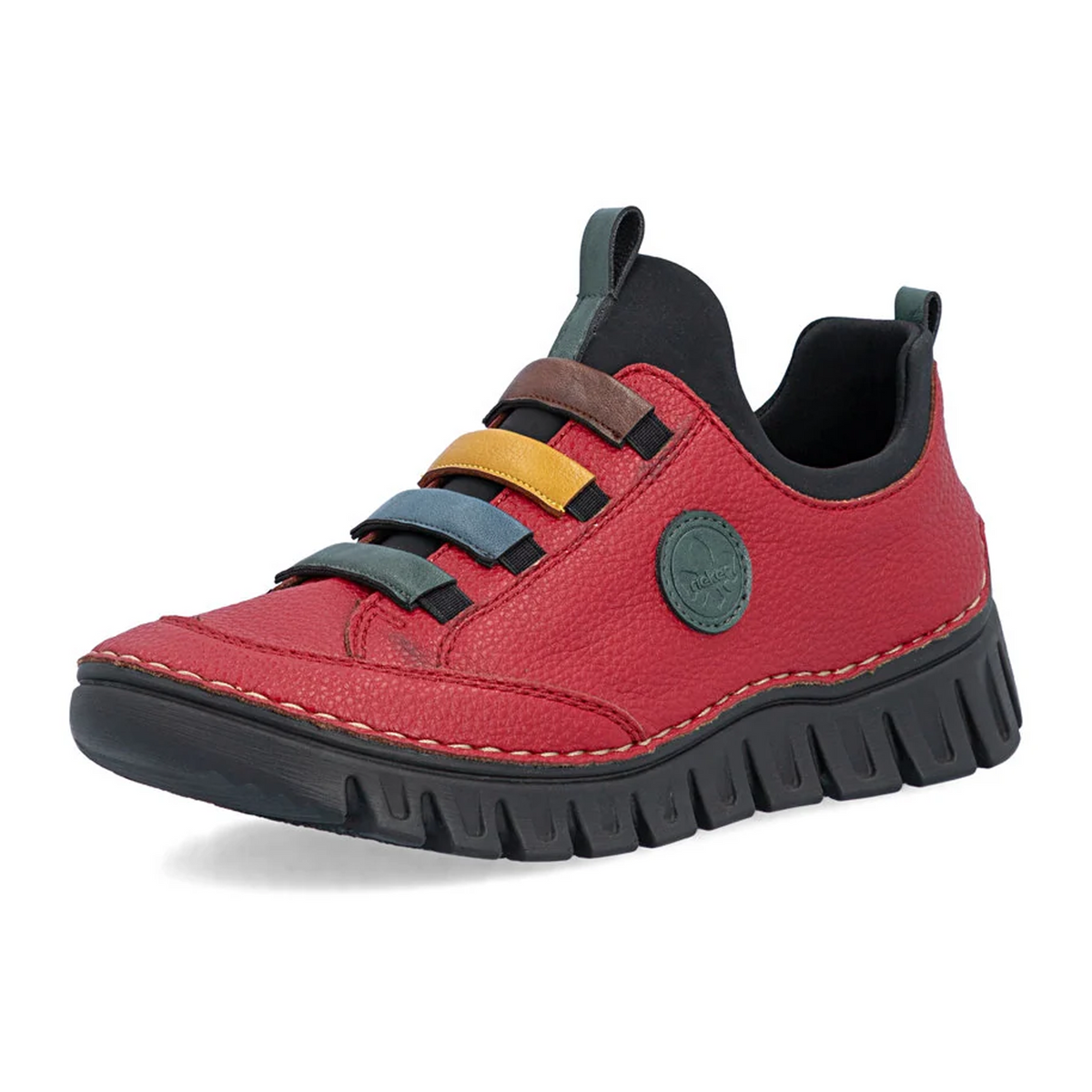 Rieker Angela 57550 Sneaker (Women) - Rot/Peacock/Royal
