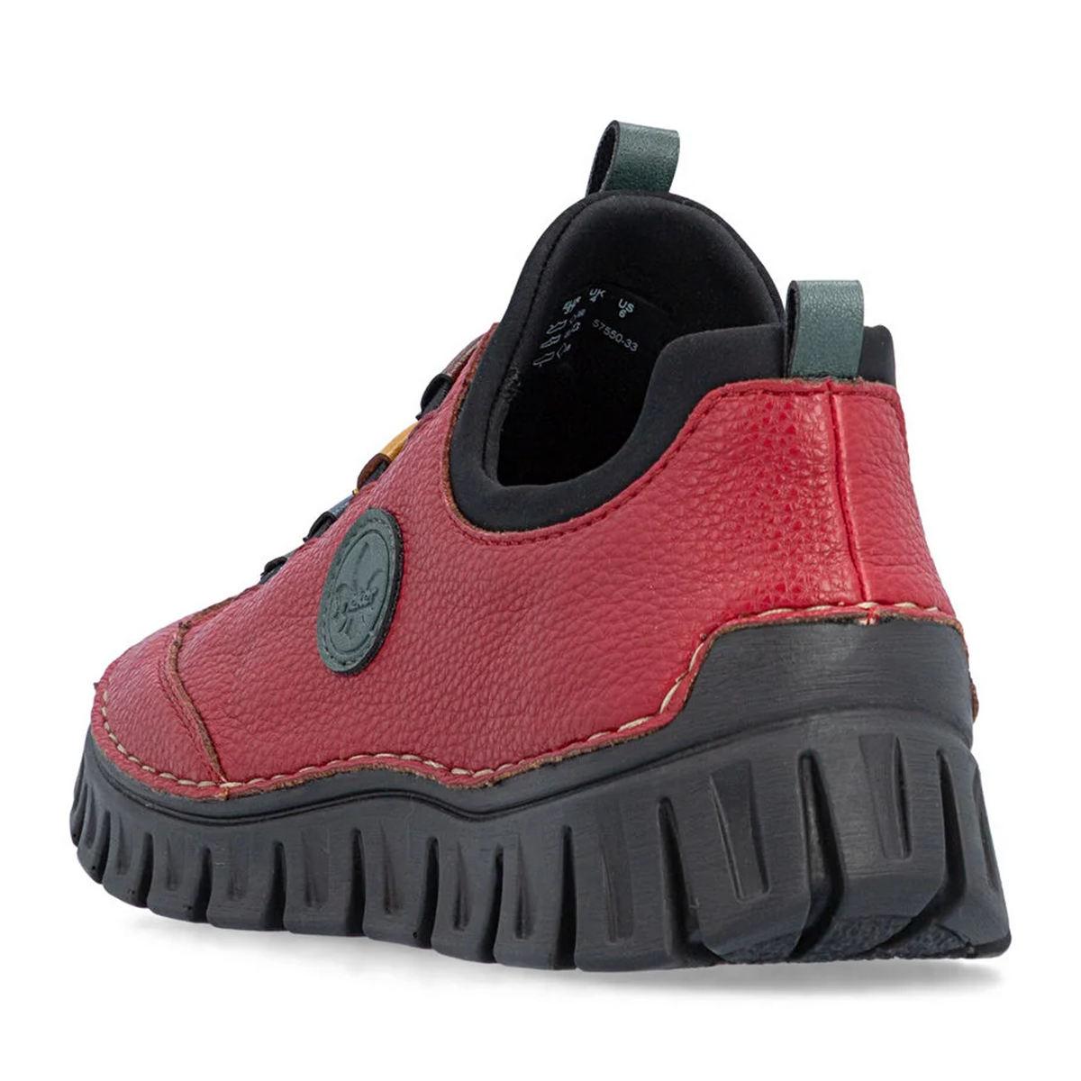 Rieker Angela 57550 Sneaker (Women) - Rot/Peacock/Royal