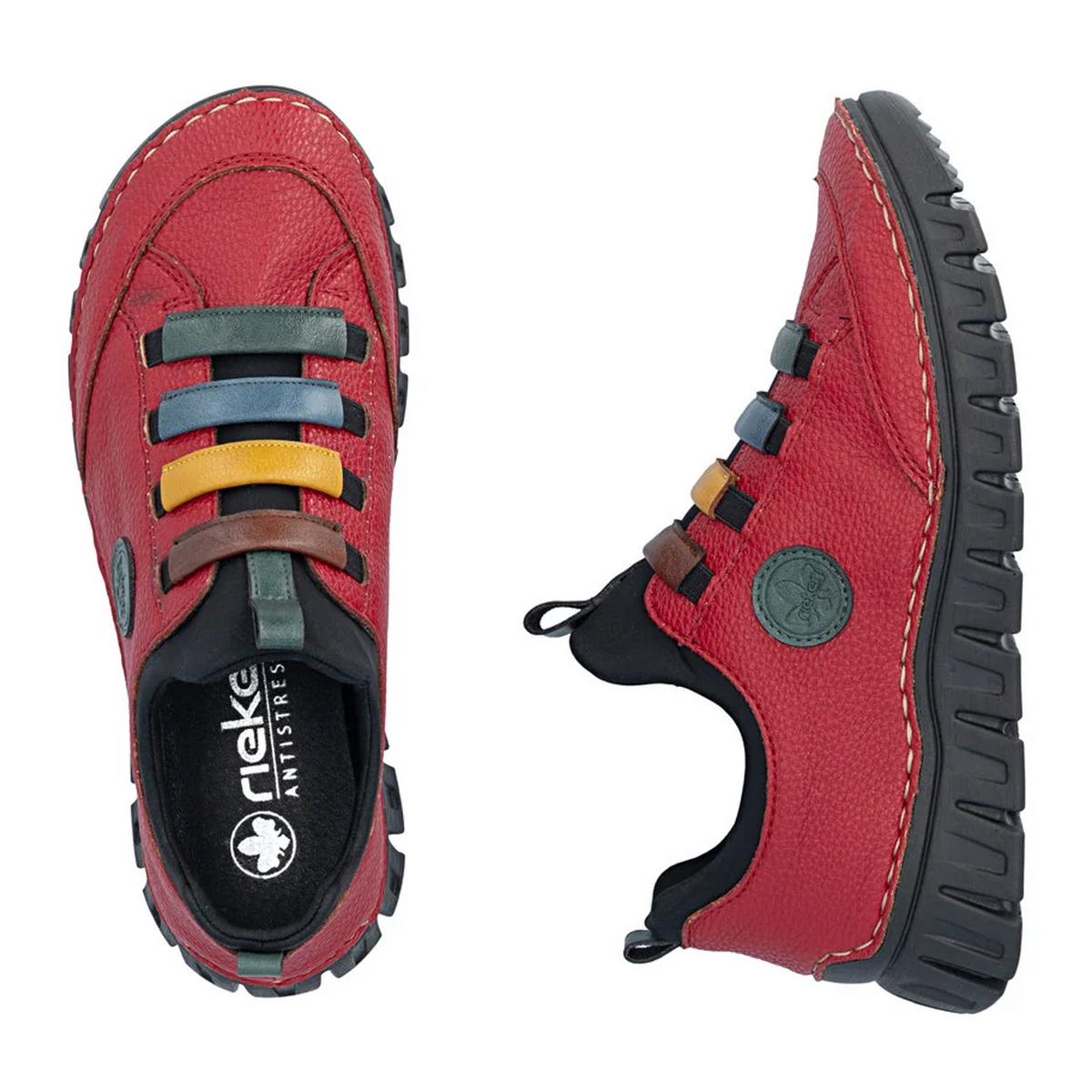 Rieker Angela 57550 Sneaker (Women) - Rot/Peacock/Royal
