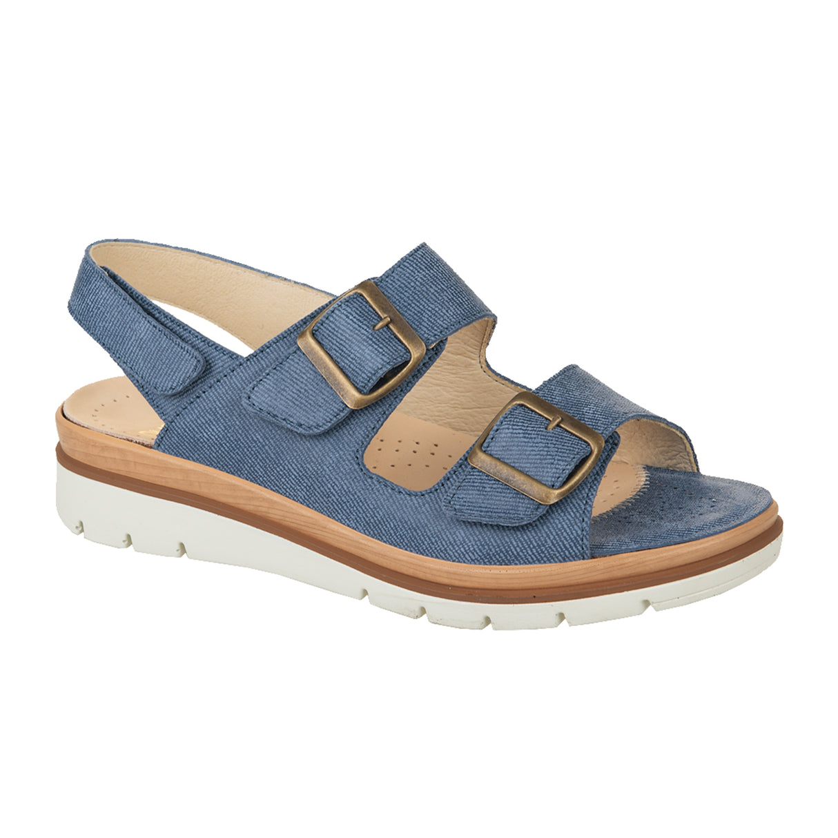 Fidelio Serafina Backstrap Sandal (Women) - Blue Jeans Sandal - Backstrap - The Heel Shoe Fitters