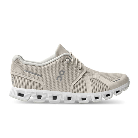 On Running Cloud 5 Running Shoe (Women) - Pearl/White Athletic - Running - The Heel Shoe Fitters