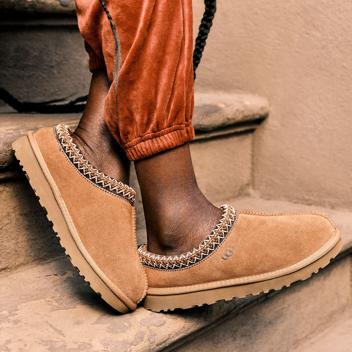 UGG® Tasman (Women) - Chestnut Dress-Casual - Slipper - The Heel Shoe Fitters