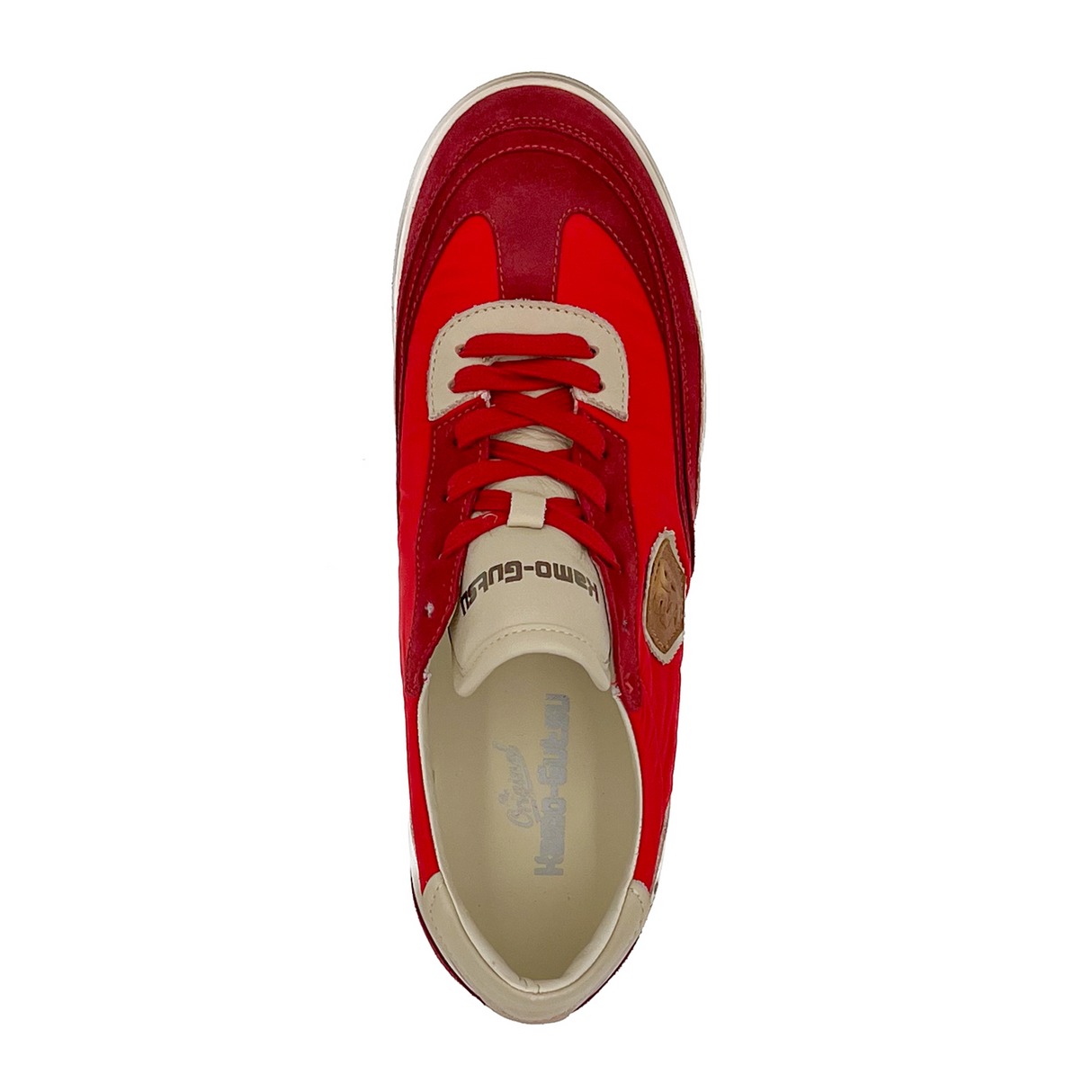 Kamo-Gutsu SCUDO 006 Sneaker (Men) - Cherry Combi Athletic - Casual - Lace Up - The Heel Shoe Fitters