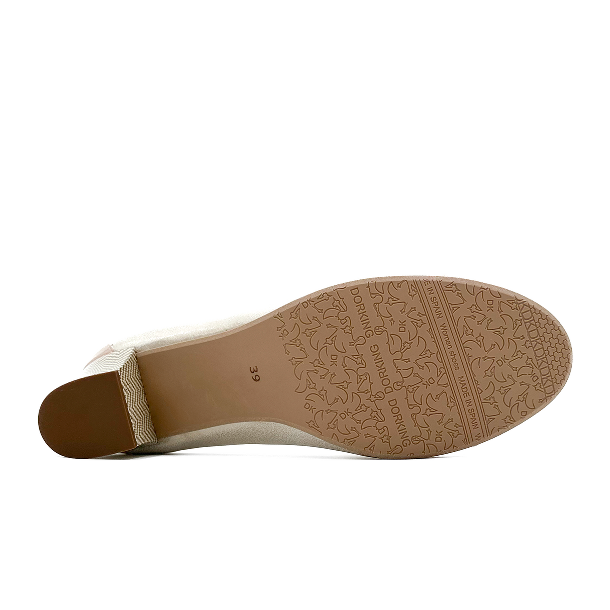 Dorking Rodin D9092 Heeled Mary Jane (Women) - Lamin Platino Dress-Casual - Heels - The Heel Shoe Fitters