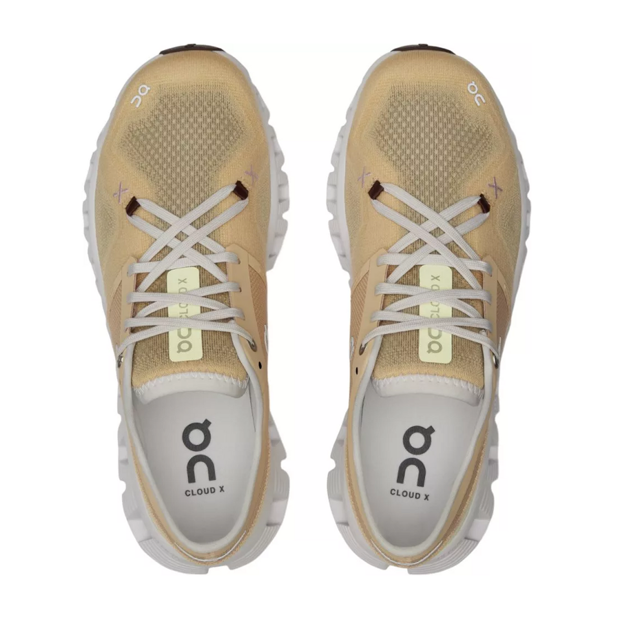 On Running Cloud X3 Running Shoe (Women) - Savannah/Frost Athletic - Running - Neutral - The Heel Shoe Fitters