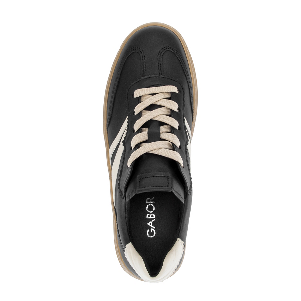 Gabor Faith Sneaker (Women) - Black/Latte