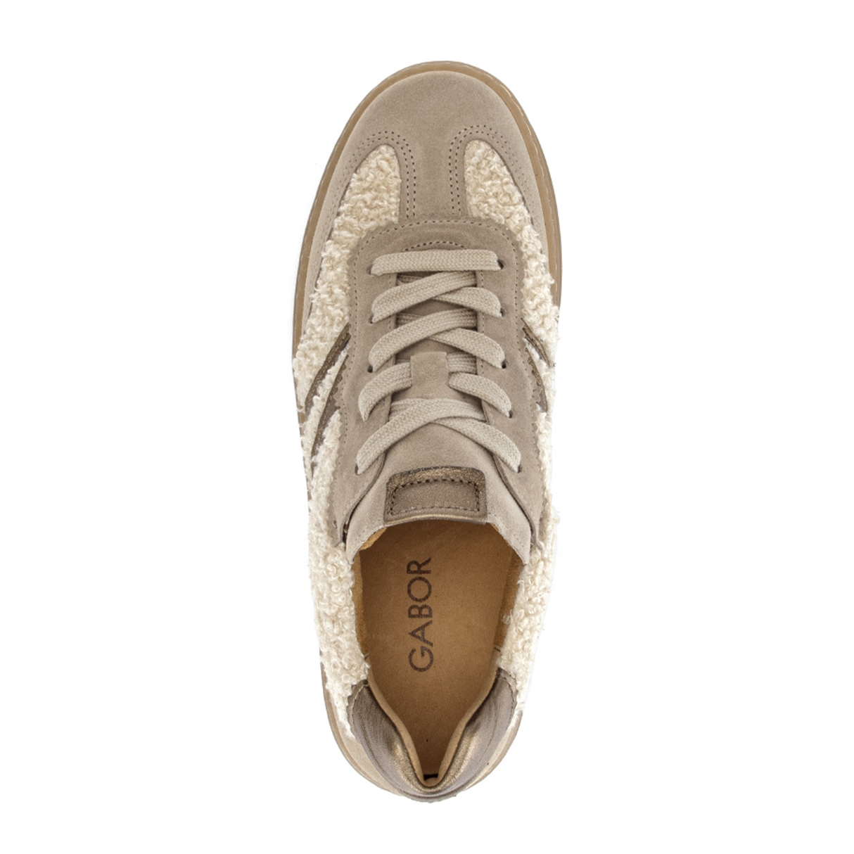 Gabor Faith Sneaker (Women) - Panna/Silk/Cacao