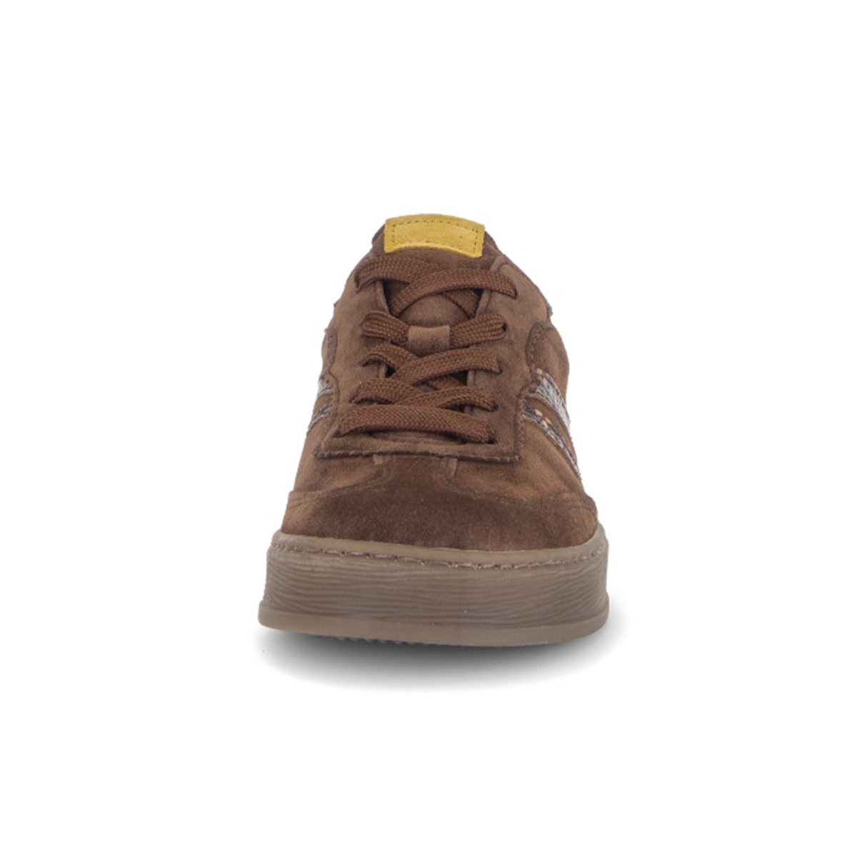 Gabor Faith Sneaker (Women) - Python/Cacao/Mustardo