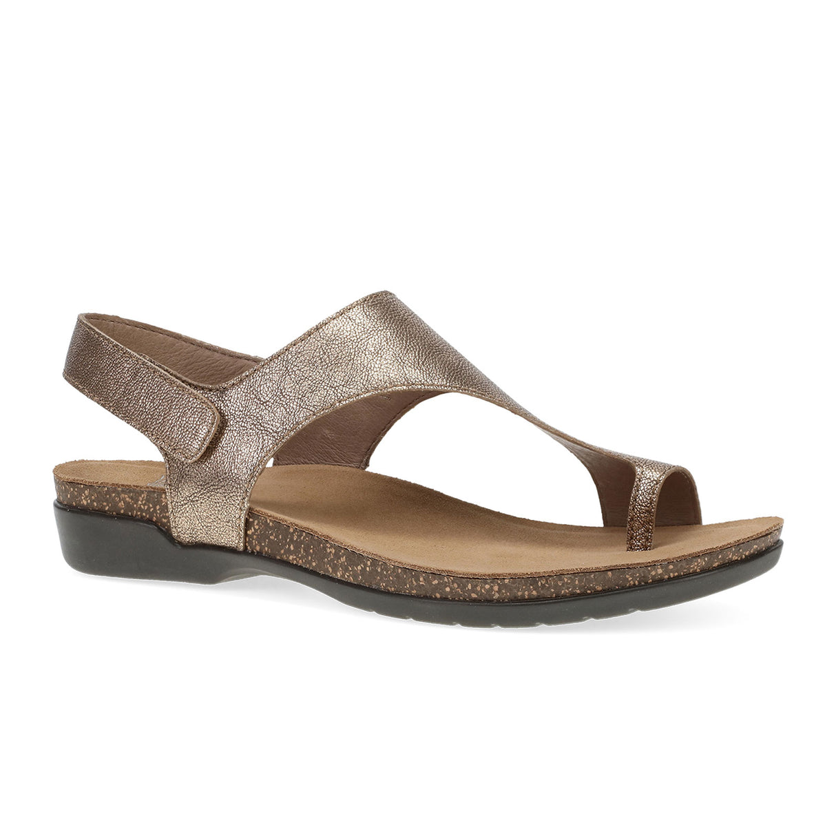 Dansko Reece Backstrap Sandal (Women) - Bronze Metallic Sandal - Backstrap - The Heel Shoe Fitters