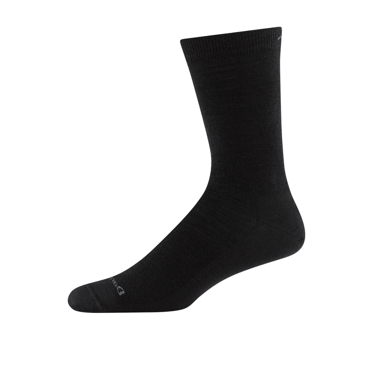 Darn Tough Solid Crew Lightweight (Men) - Black Accessories - Socks - Performance - The Heel Shoe Fitters