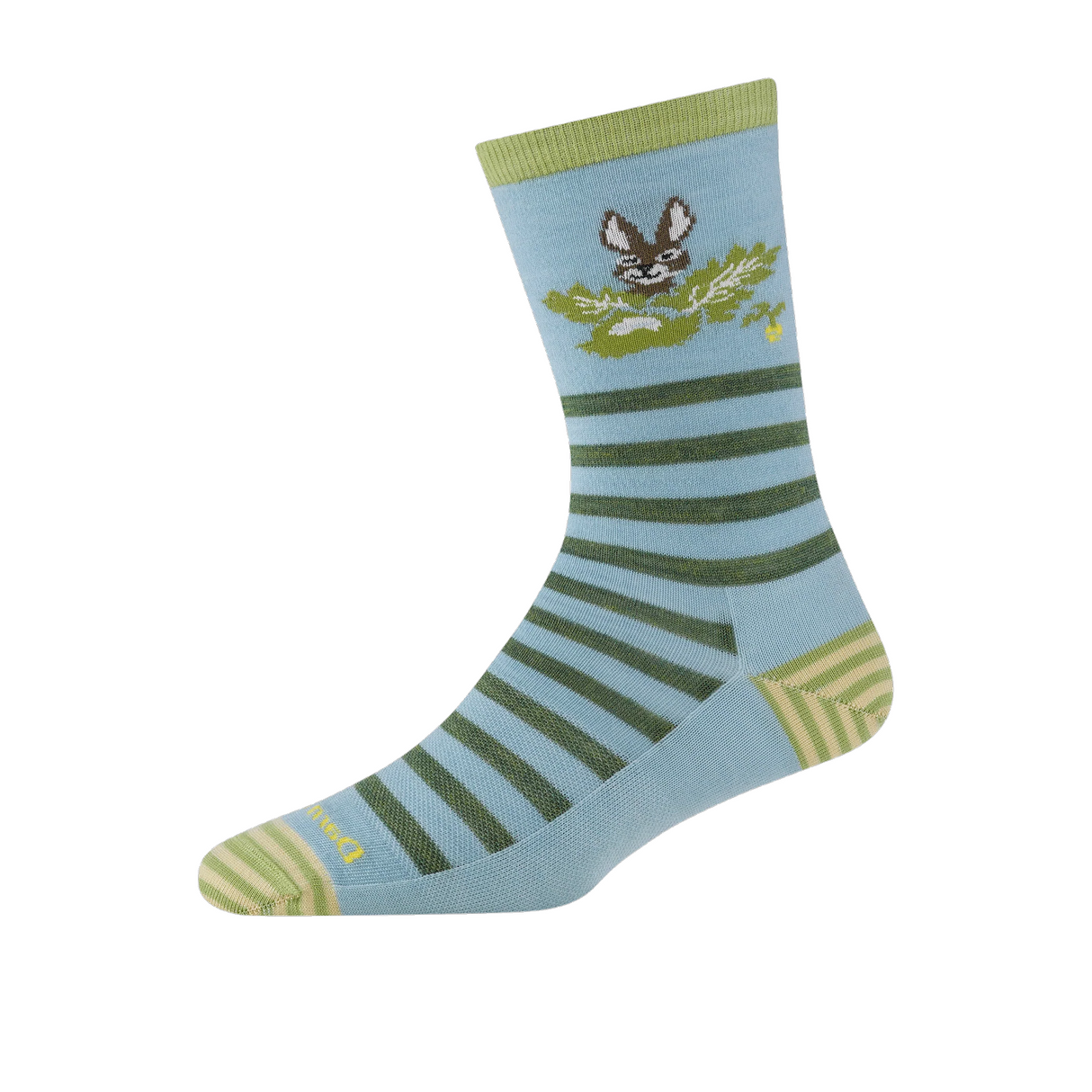 Darn Tough Socks Animal Haus Lightweight Crew (Women) - Bunny Blue